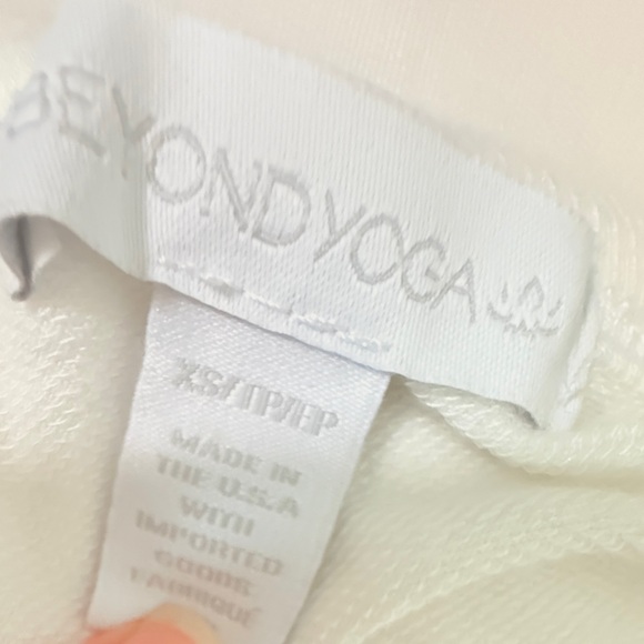 Beyond Yoga Out of Town White Tank Dress - Picture 8 of 9